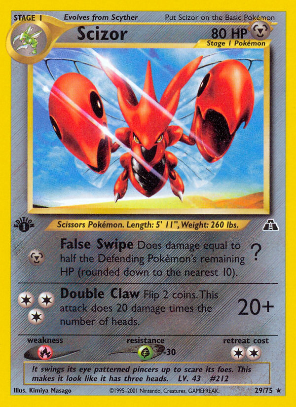 Scizor - Neo Discovery SET-29