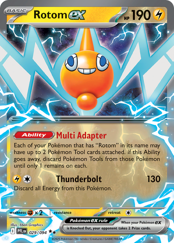 Rotom ex - Phantasmal Flames SET-29