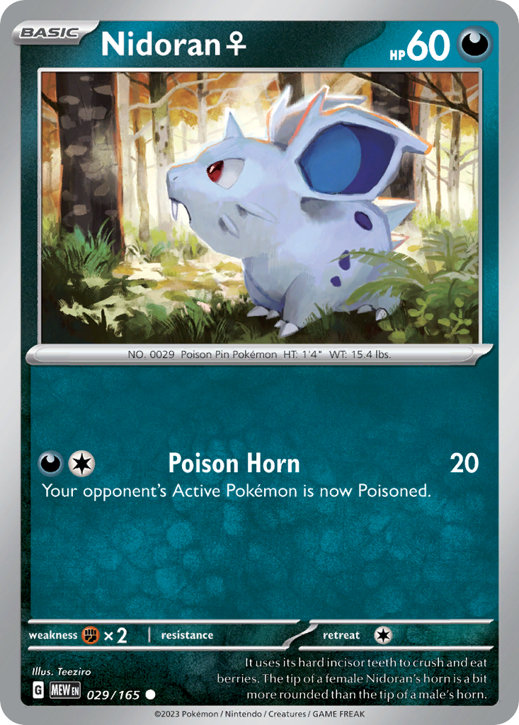 Nidoran ? - 151 SET-29