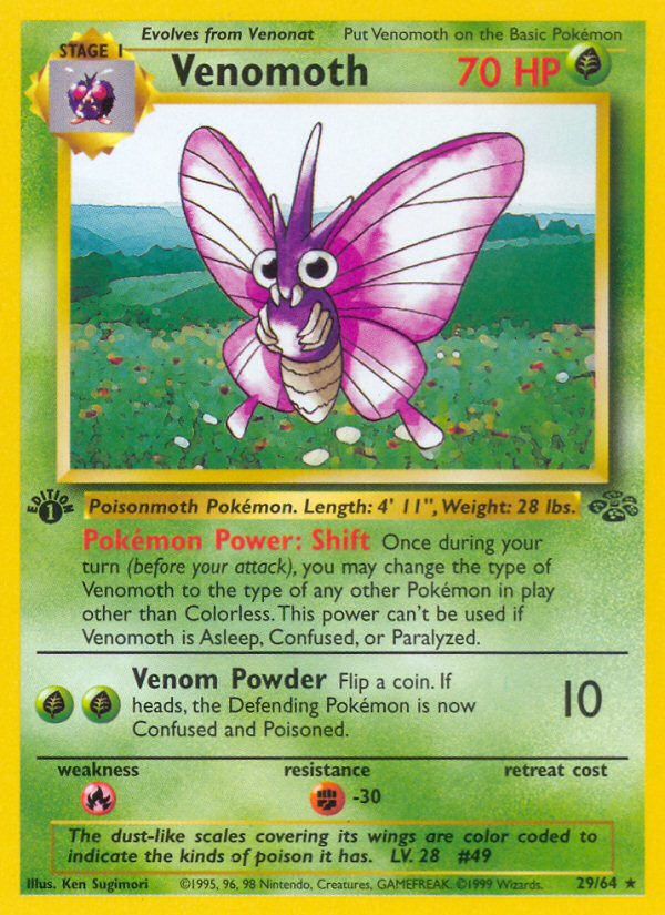 Venomoth - Jungle SET-29