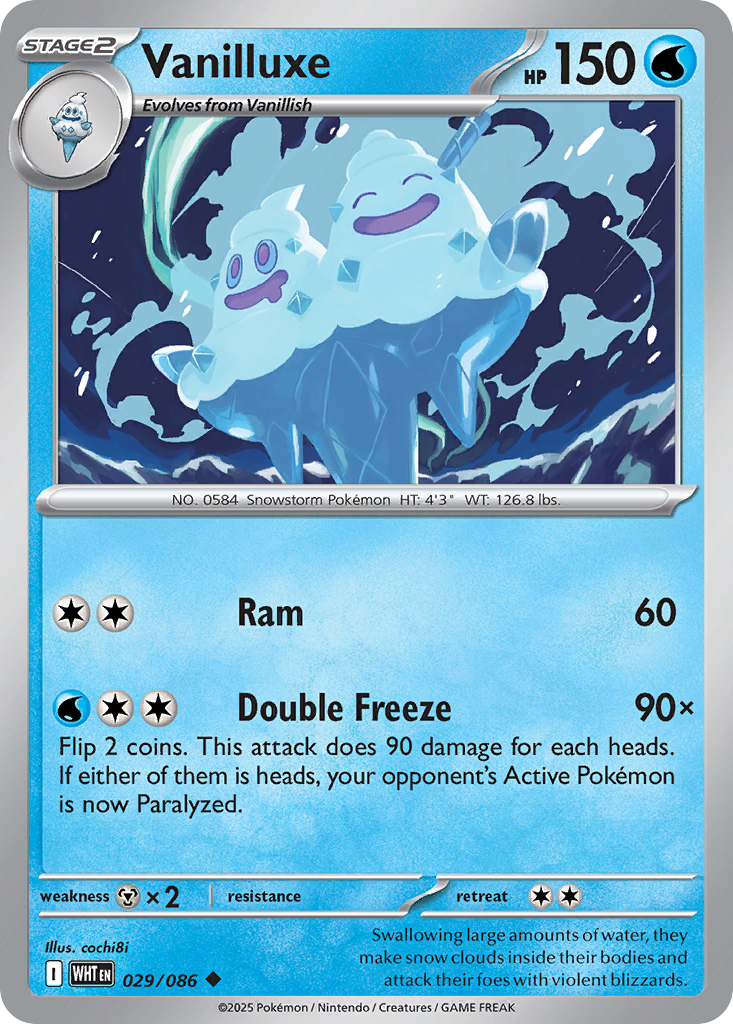 Vanilluxe - White Flare SET-29