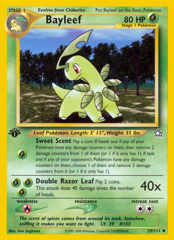 Bayleef - Neo Genesis SET-29