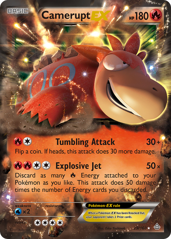 Camerupt-EX - Primal Clash SET-29