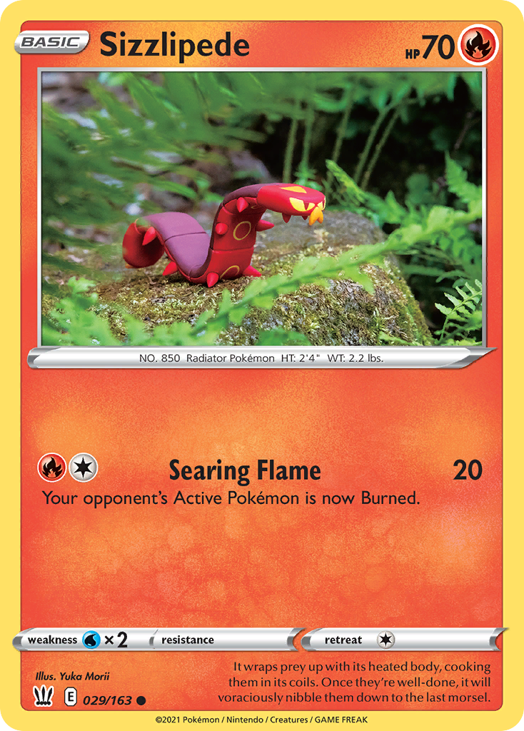 Sizzlipede - Battle Styles SET-29