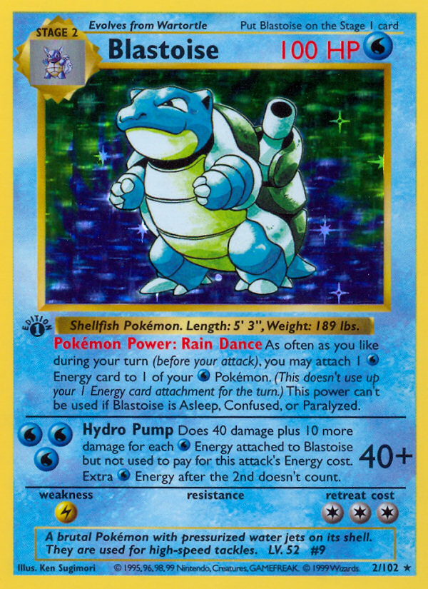 Blastoise - Base SET-2