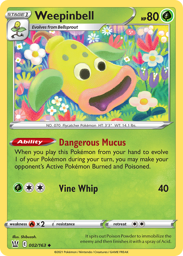Weepinbell - Battle Styles SET-2