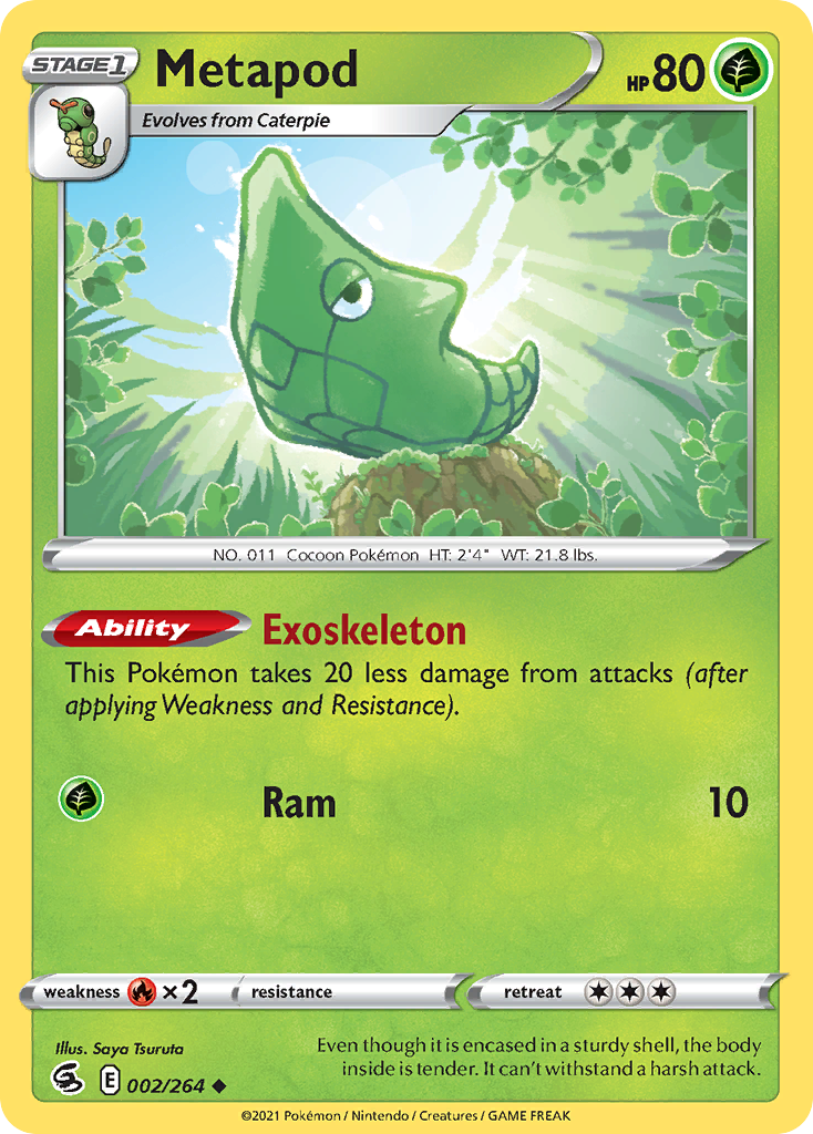 Metapod - Fusion Strike SET-2