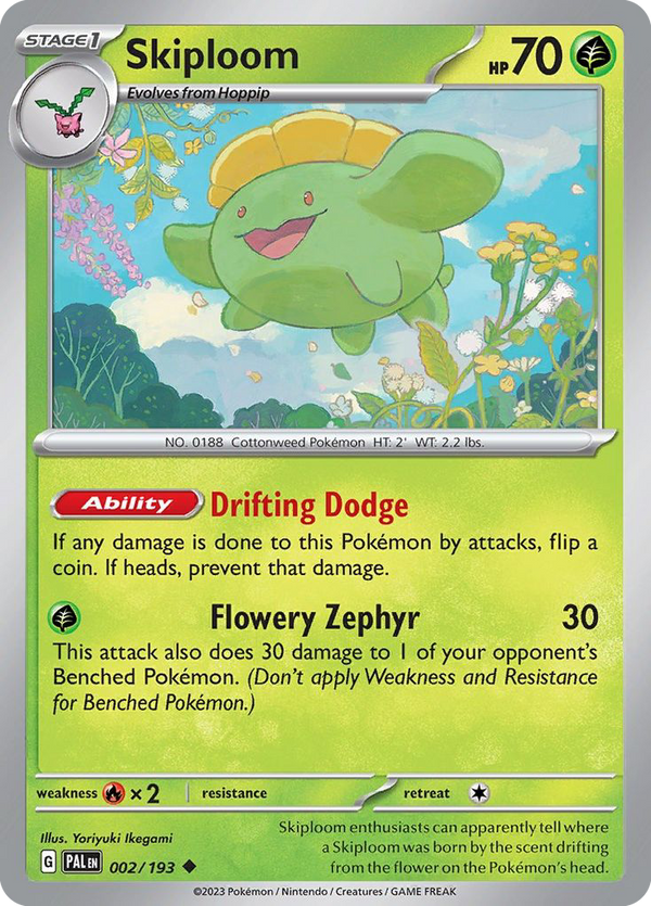 Skiploom - Paldea Evolved SET-2