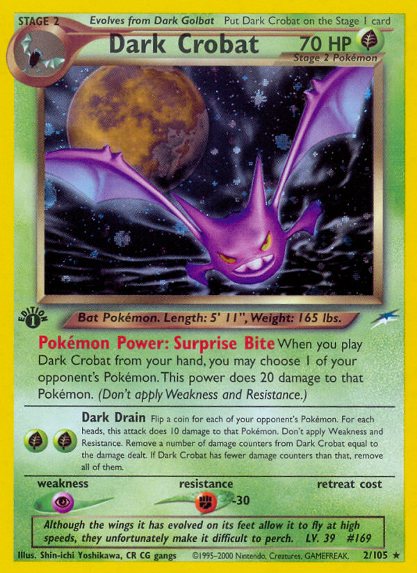Dark Crobat - Neo Destiny SET-2
