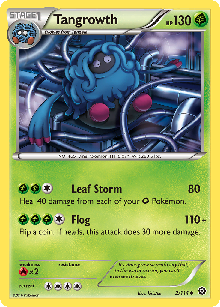 Tangrowth - Steam Siege SET-2