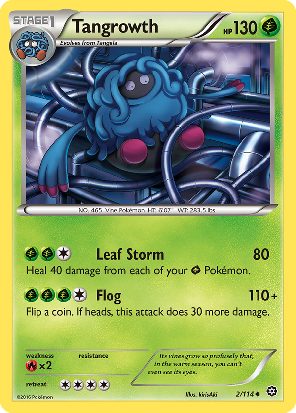 Tangrowth - Steam Siege SET-2