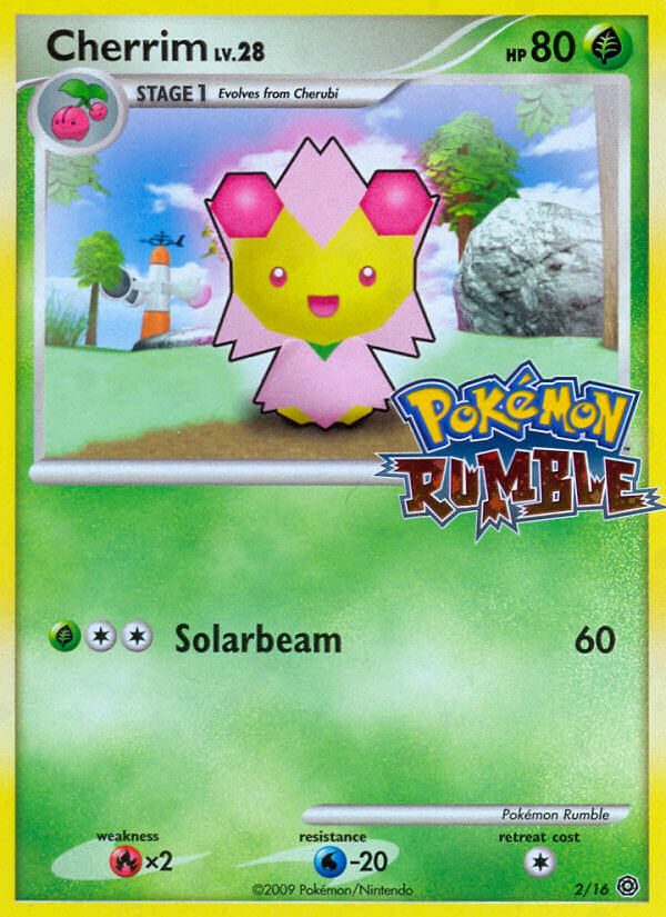 Cherrim - Pokemon Rumble SET-2