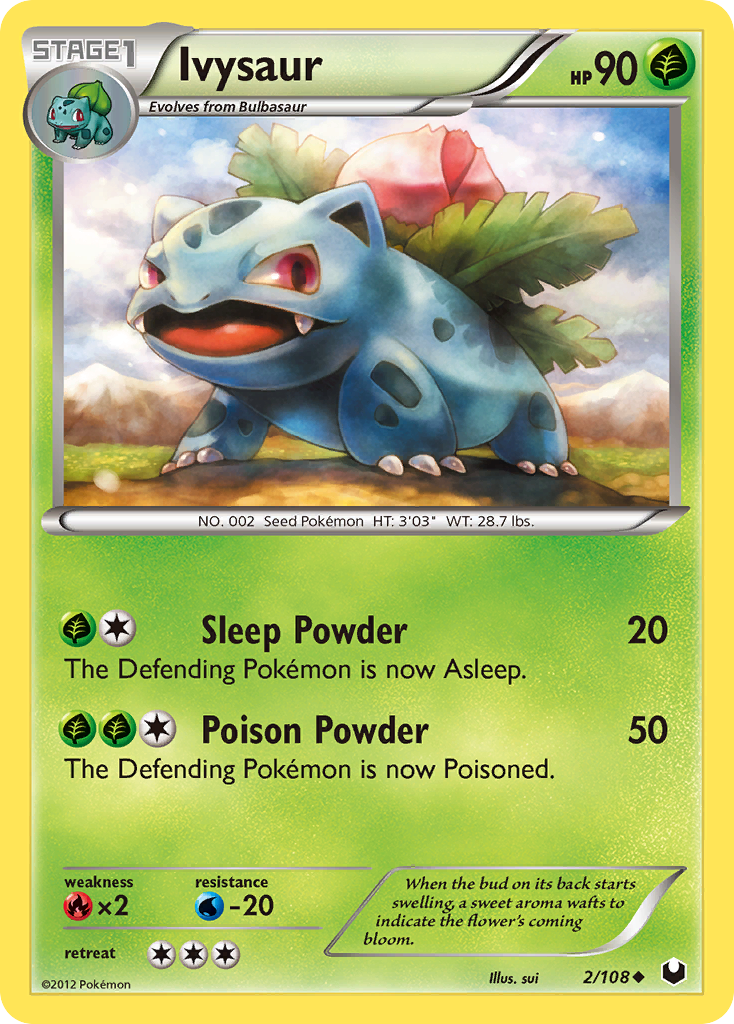 Ivysaur - Dark Explorers SET-2