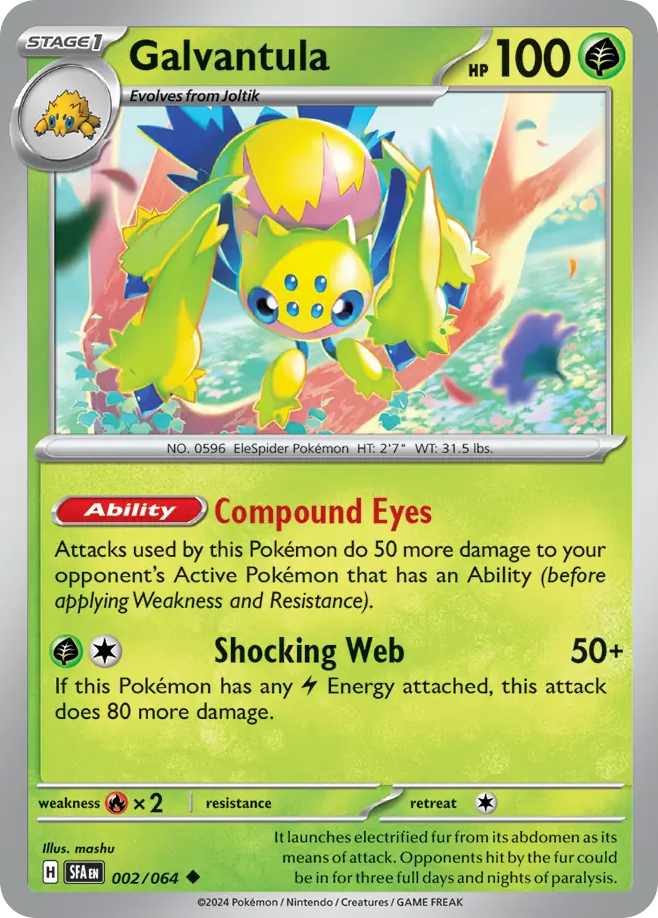 Galvantula - Shrouded Fable SET-2