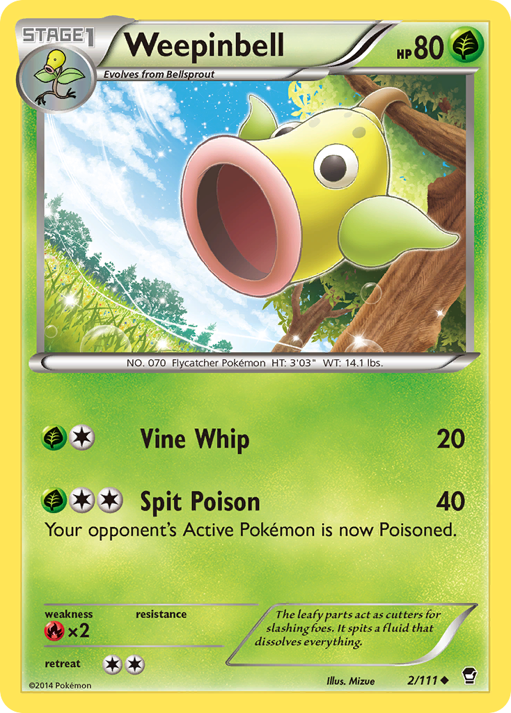 Weepinbell - Furious Fists SET-2