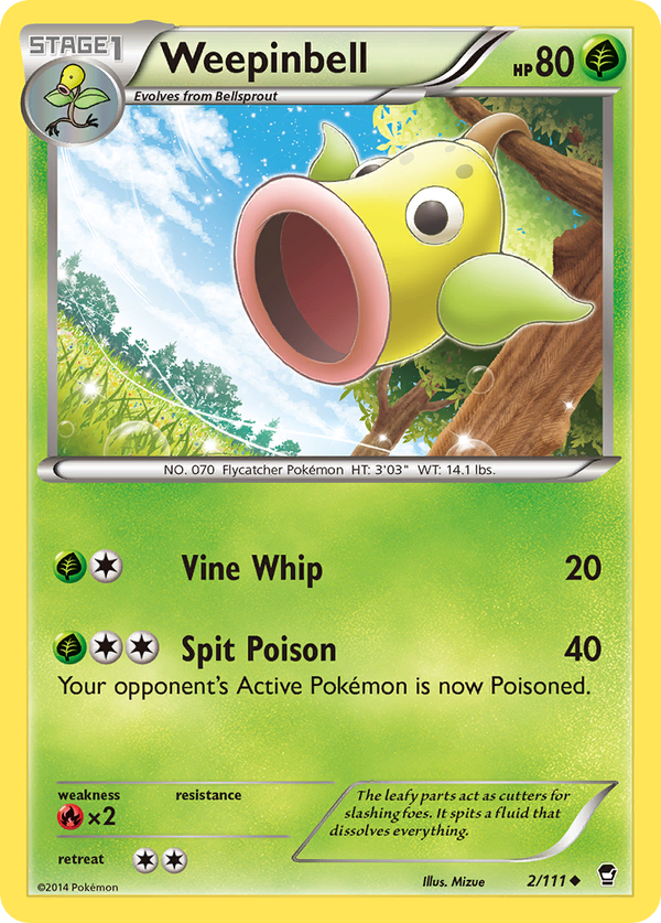 Weepinbell - Furious Fists SET-2
