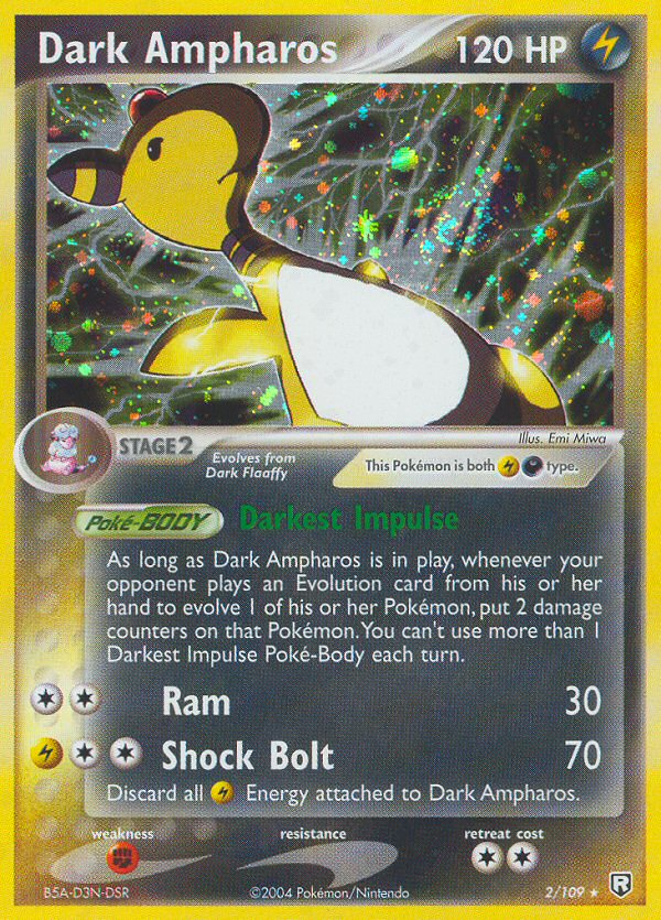 Dark Ampharos - Team Rocket Returns SET-2