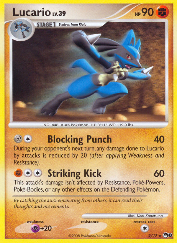 Lucario - POP Series 8 SET-2