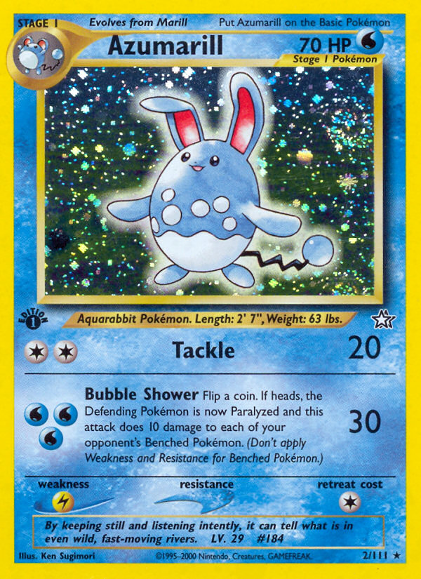 Azumarill - Neo Genesis SET-2