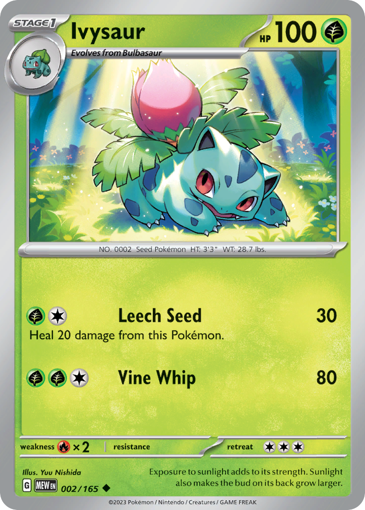 Ivysaur - 151 SET-2