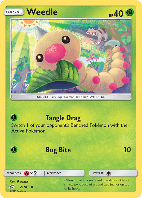 Weedle - Team Up SET-2