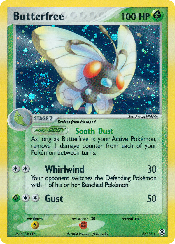 Butterfree - FireRed & LeafGreen SET-2