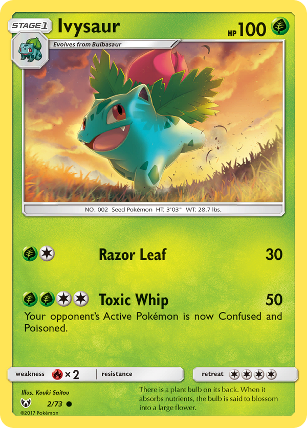 Ivysaur - Shining Legends SET-2