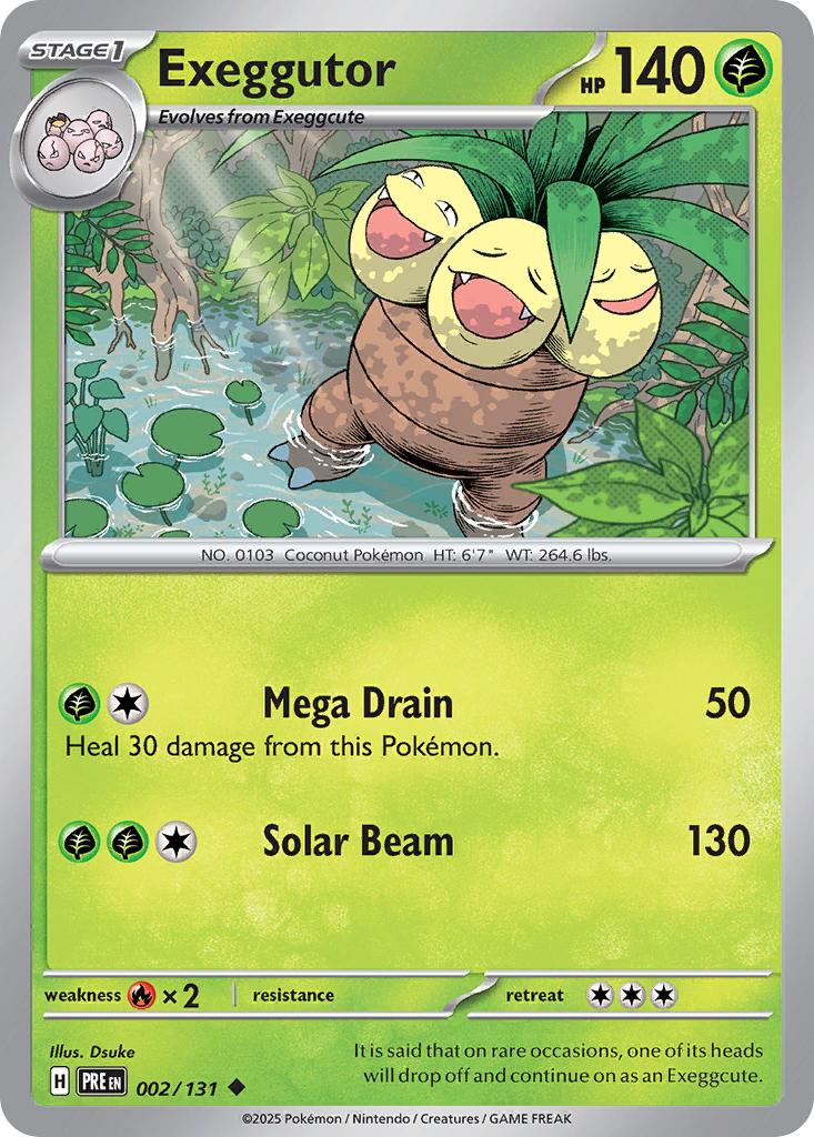 Exeggutor - Prismatic Evolutions SET-2