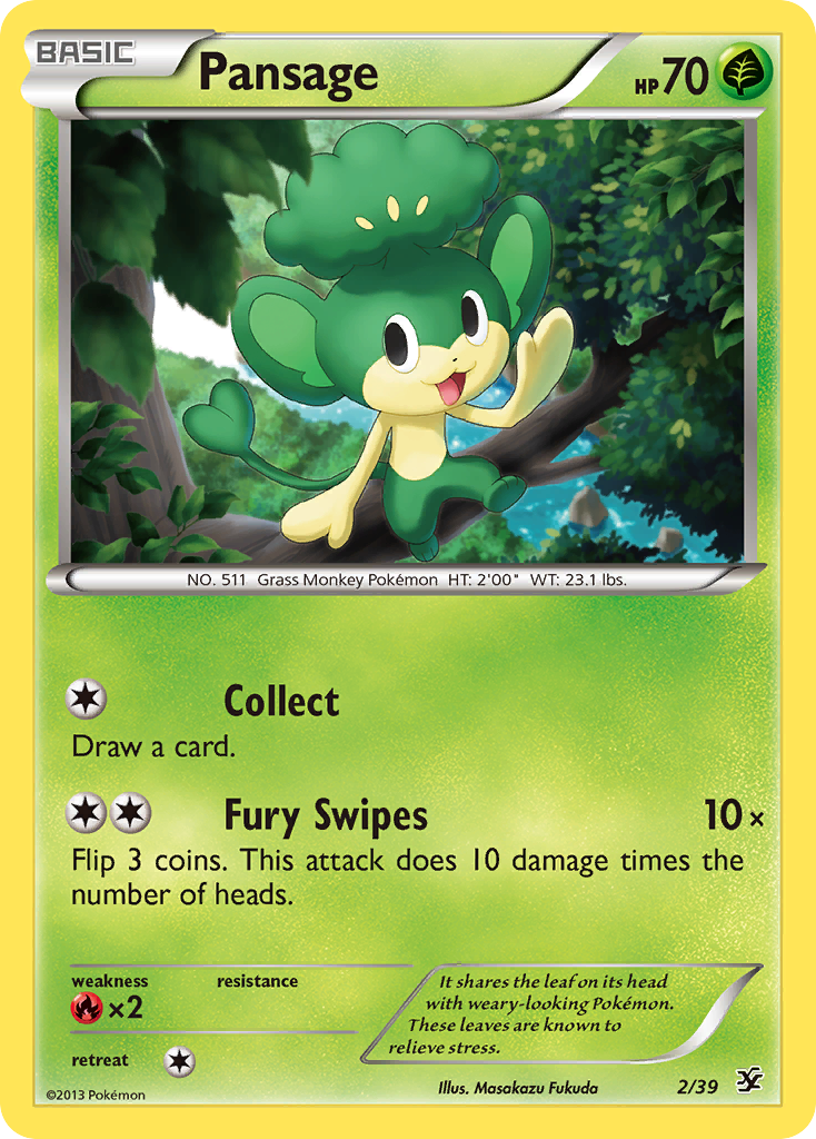 Pansage - Kalos Starter Set SET-2