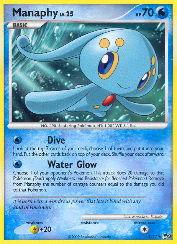 Manaphy - POP Series 9 SET-2
