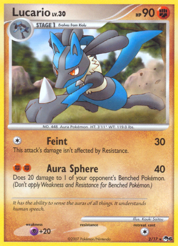 Lucario - POP Series 6 SET-2