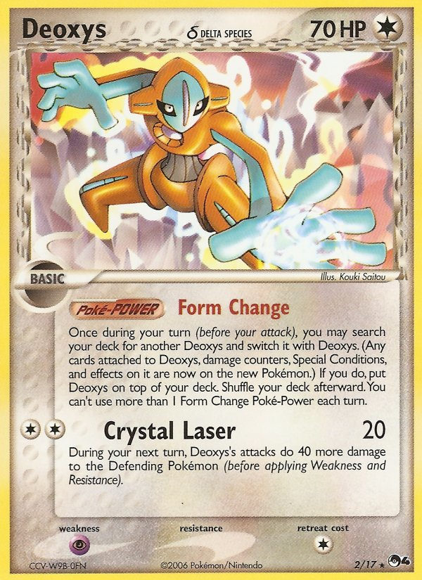 Deoxys? - POP Series 4 SET-2