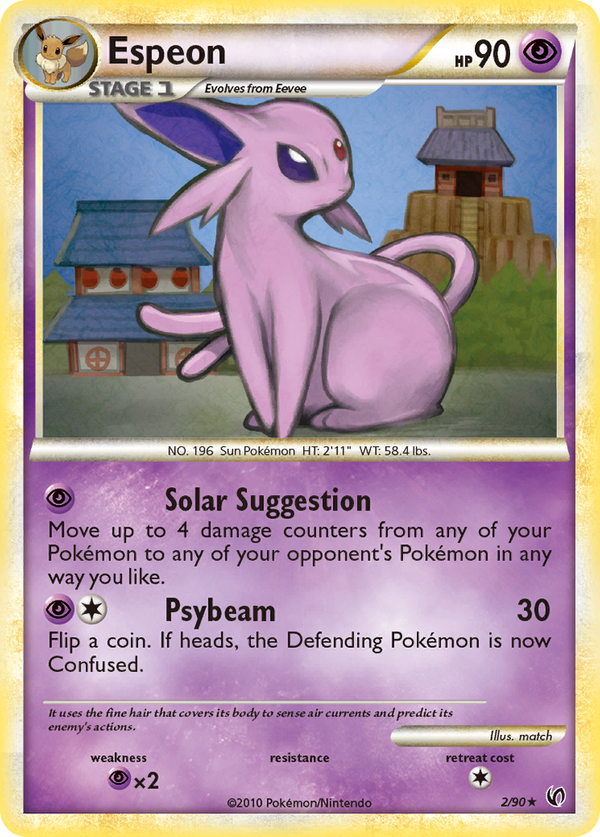 Espeon - HS Undaunted SET-2