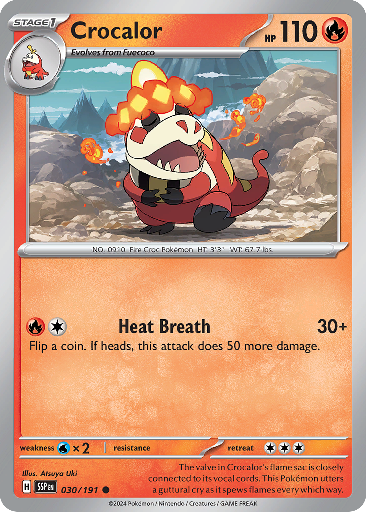 Crocalor - Surging Sparks SET-30