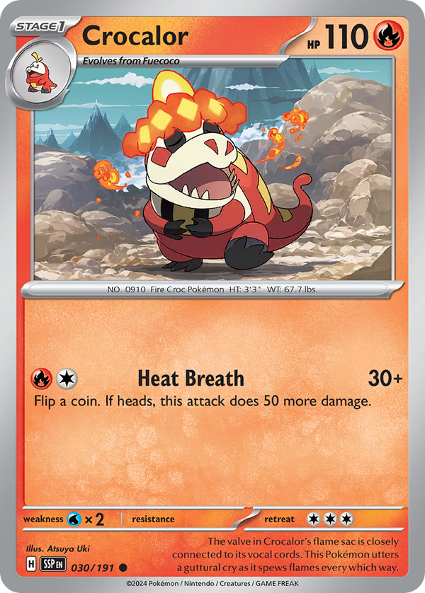 Crocalor - Surging Sparks SET-30
