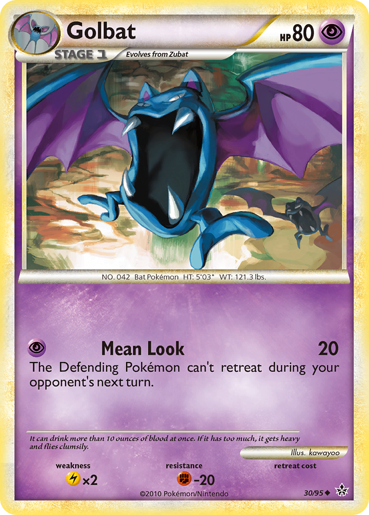 Golbat - HS Unleashed SET-30