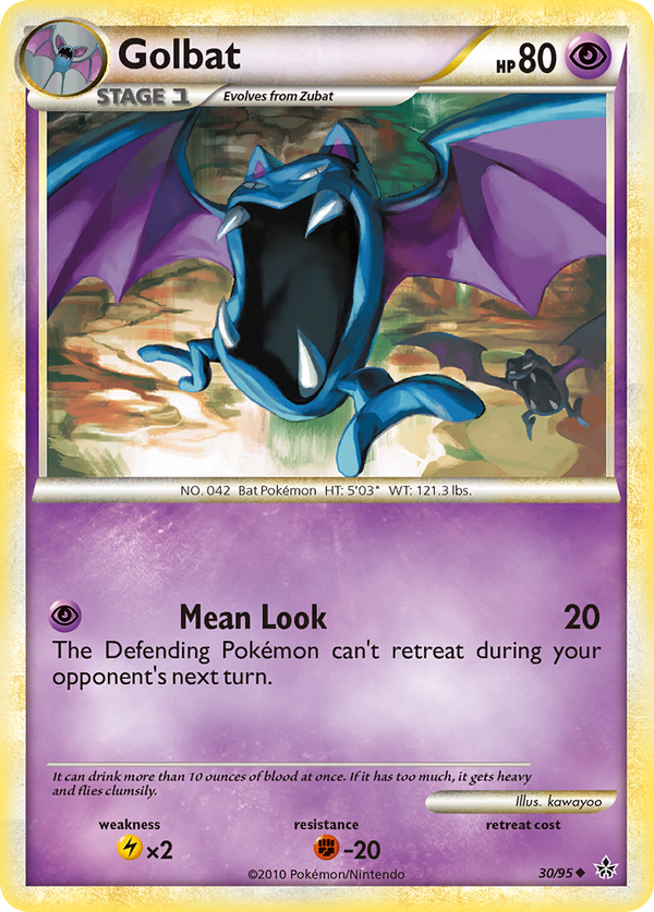 Golbat - HS Unleashed SET-30