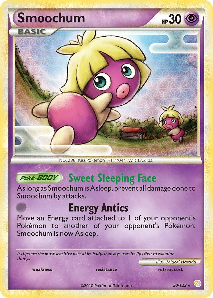 Smoochum - HeartGold & SoulSilver SET-30