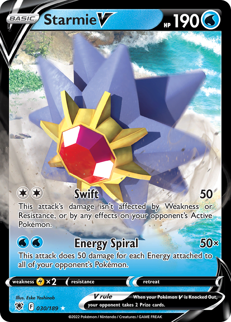 Starmie V - Astral Radiance SET-30