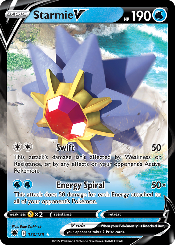 Starmie V - Astral Radiance SET-30