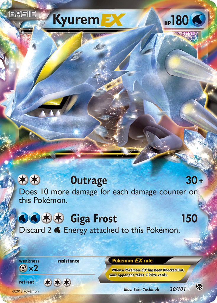 Kyurem-EX - Plasma Blast SET-30