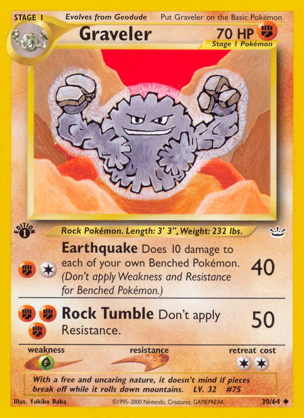 Graveler - Neo Revelation SET-30