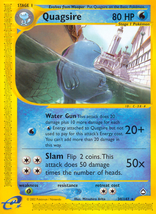 Quagsire - Aquapolis SET-30