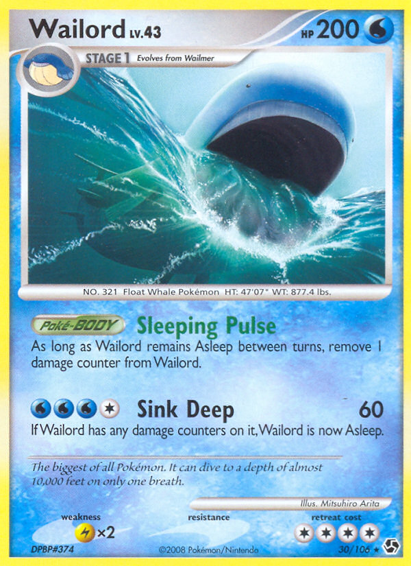 Wailord - Great Encounters SET-30