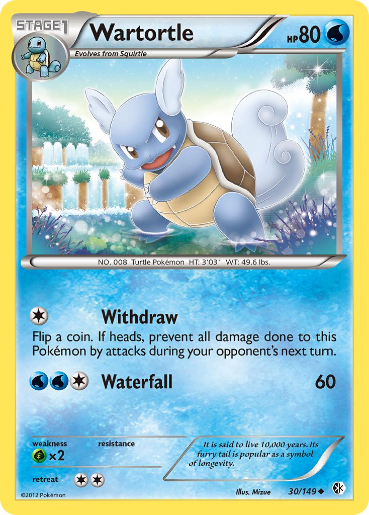 Wartortle - Boundaries Crossed SET-30
