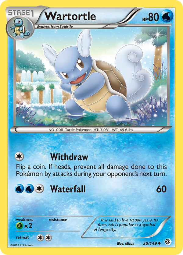 Wartortle - Boundaries Crossed SET-30