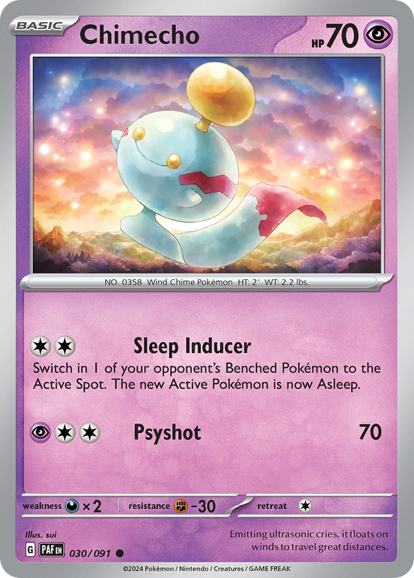 Chimecho - Paldean Fates SET-30