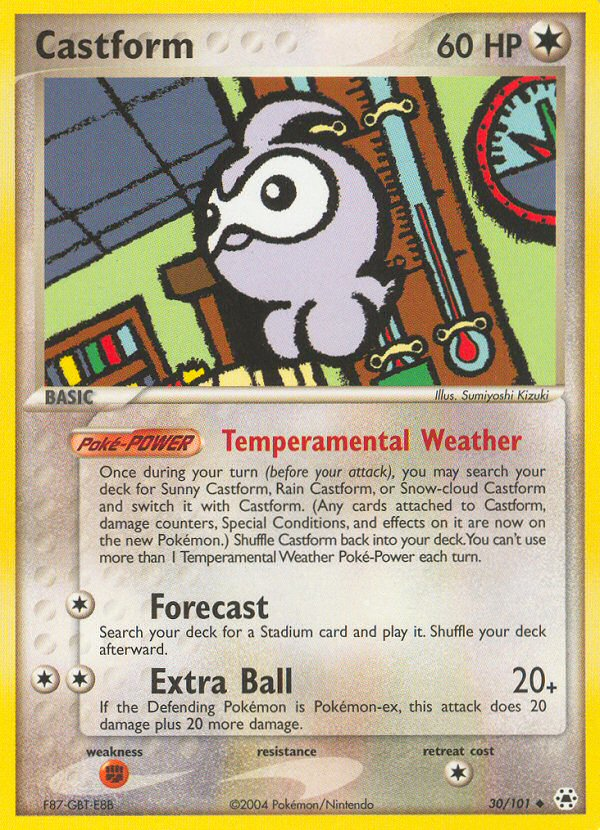 Castform - Hidden Legends SET-30