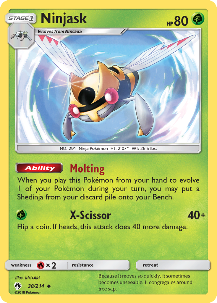 Ninjask - Lost Thunder SET-30