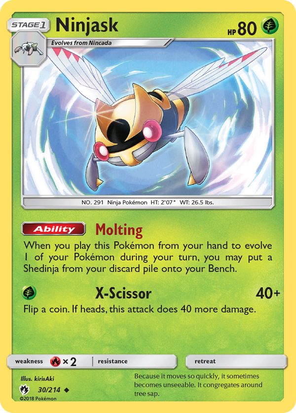 Ninjask - Lost Thunder SET-30
